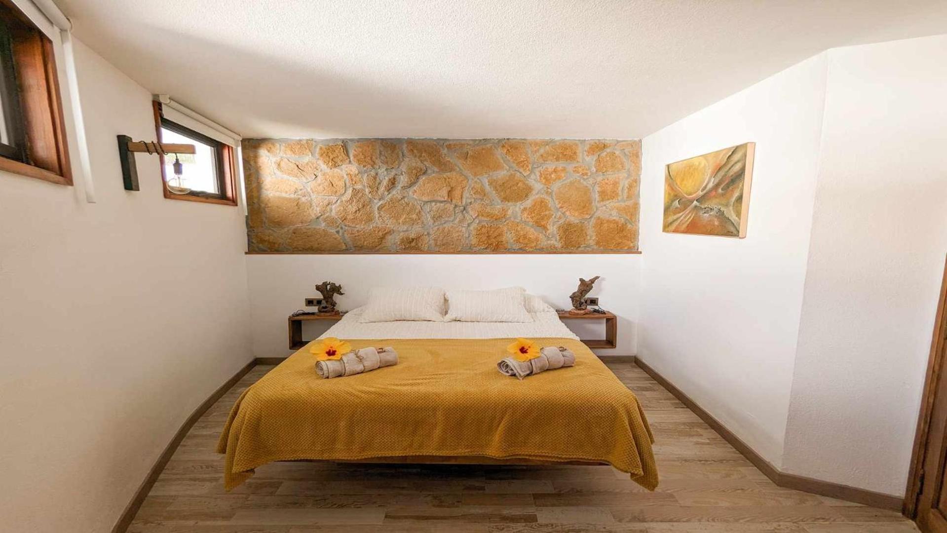 Bungalow Allende Famara Con Piscina Privada Y Ac Bagian luar foto